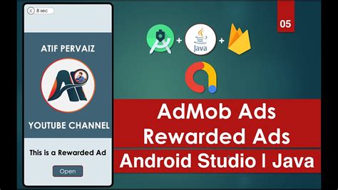 AdMob Ads 05 Rewarded Ads Android Studio Java YouTube