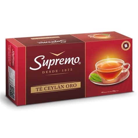 Té Ceylán Oro Supremo por mayor en Adelco Distribuidora