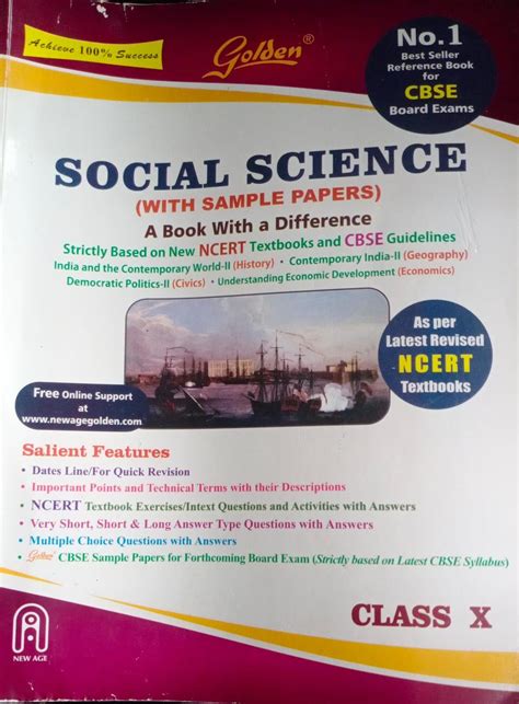 Golden Social Science Class 10 Second Hand And Used Book S Sudha Rastogi Books