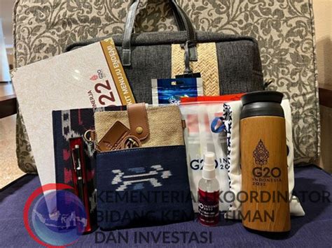 Suvenir G20 Jadi Ajang Promosi Produk UMKM Indonesia