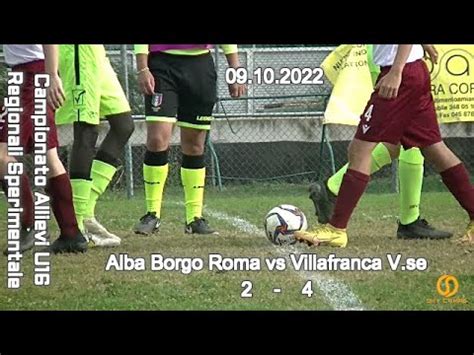 Campionato Allievi Sperimentali U Veneto Alba Borgo Roma Vs