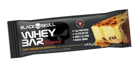 Caixa C Whey Gourmet G Mousse De Maracuj Black Skull Frete Gr Tis