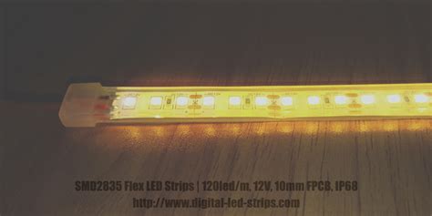 Ip Waterproof Led V Mm Fpcb Smd Flex Led Strips Allcoola