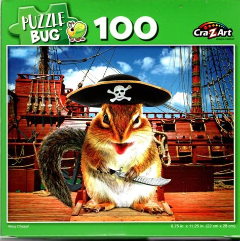 Puzzlebug Ahoy Chippy 100 Pieces Jigsaw Puzzle For Adults