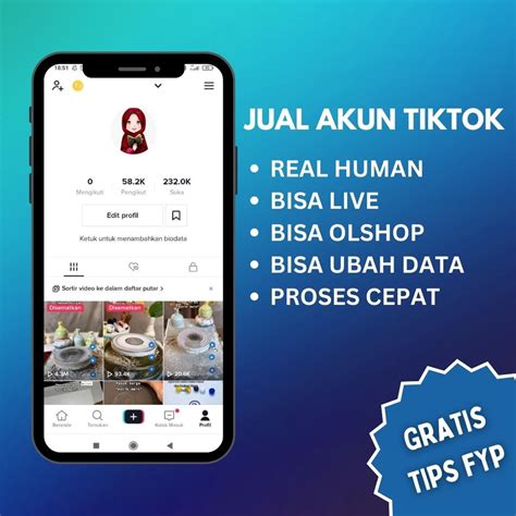 Jual AKUN TIKTOK FOLLOWERS INDO REAL AKTIF Shopee Indonesia