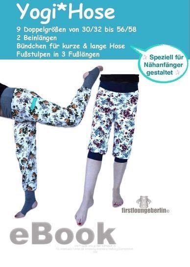 Yogi HOSE Yogahose Damen in 9 Größen 30 32 bis 56 58 Nähanleitung