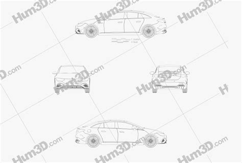 Mercedes Benz Eqe Amg Line Edition 1 2022 Blueprint