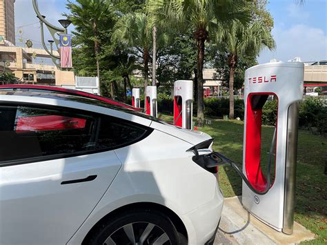 Tesla Supercharger Station At Sunway Pyramid Officially Opens