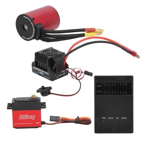 Moteur Sans Balais Rc Combo Esc Kv Vgeby Haute Qualit Et