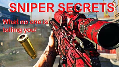 Modern Warfare Sniping Secrets Quickscoping Tips And Tricks Youtube