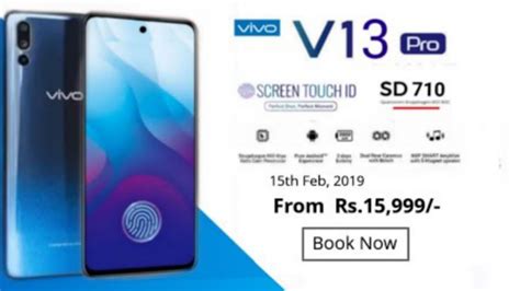 Vivo V Pro Mp Camera G Design Price Features Release Date