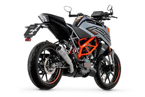 ARROW Auspuff PRO RACE für KTM 125 Duke und KTM 390 Duke ab Modelljahr