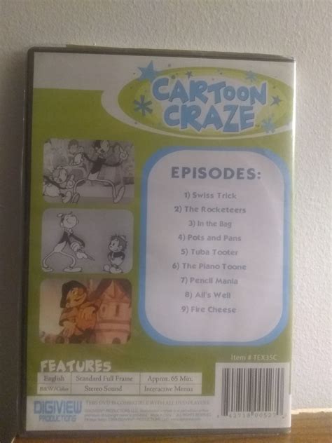 Cartoon Craze Presents Tom Jerry And Friends Tuba Tooter Dvd Dvds