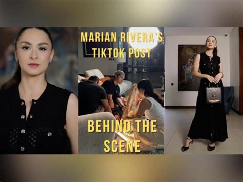 Marian Rivera Shares Behind The Scenes Clip Of Her Tiktok Fashion Video