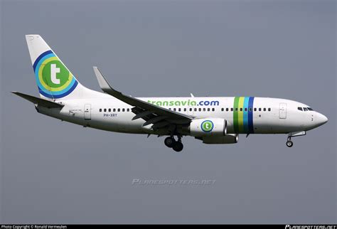 PH XRY Transavia Boeing 737 7K2 WL Photo By Ronald Vermeulen ID