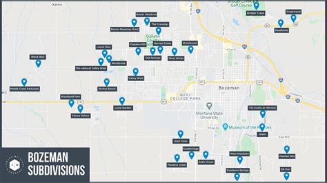 Zip Code Map For Bozeman Mt United States Map