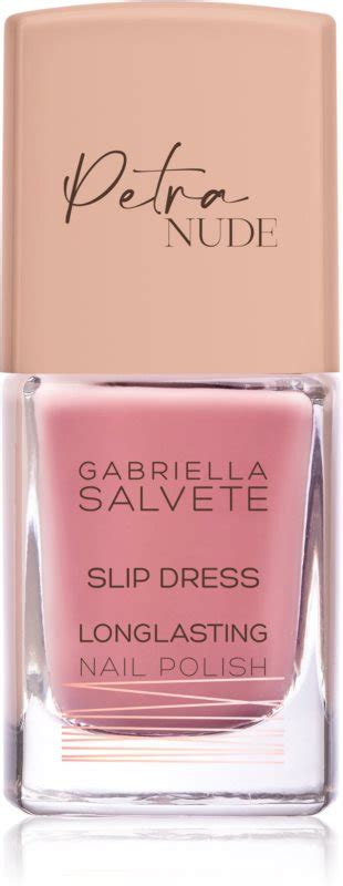 Gabriella Salvete Petra Nude Slip Dress dlouhotrvající lak na nehty