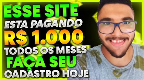 Novo Site No Brasil Pagando R Reais Por M S Para Realizar