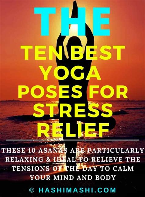 Best Yoga Poses For Stress Relief Calm Your Mind Body