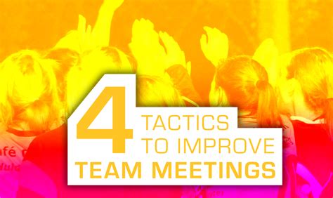 4 Tactics To Improve Team Meetings The Art Of Coaching Softball