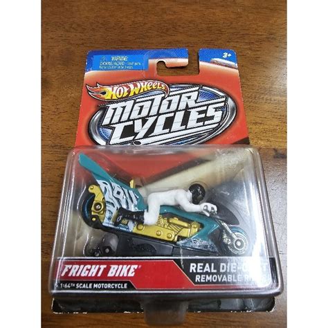 Hot Wheels Fright Bike With Removable Rider Shopee Malaysia