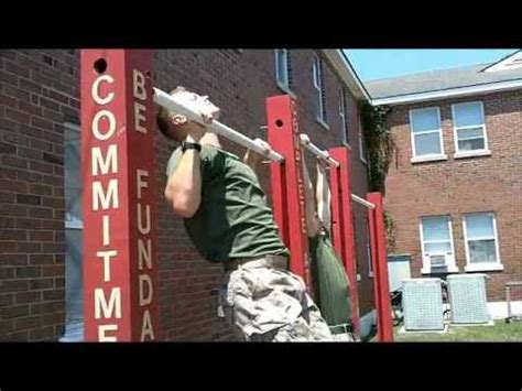 Usmc Pull Ups Pft Rules Youtube