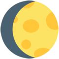 Waxing Gibbous Moon Emoji Meaning Info Stats Emojikitchen