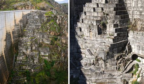 Varosa Dam With An Extremely Steep Staircase Themindcircle