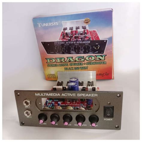 Jual Kit Power Amplifier Watt Stereo Plus Subwoofer Dragon Tunersys