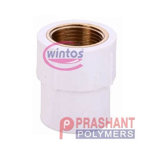 White Upvc Brass Fta At Rs 40piece Mavdi Rajkot Id 20997351262