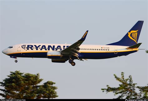 EI EXD Ryanair Boeing 737 8AS WL Photo By Andreas Fietz ID 401576