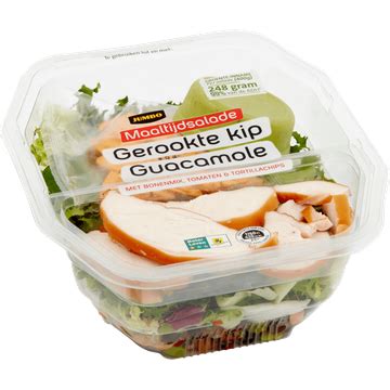 Jumbo Maaltijdsalade Gerookte Kip Guacamole G Bestellen Jumbo