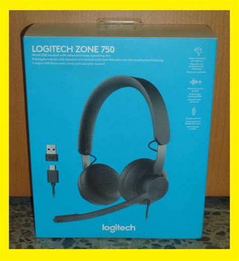 Logitech Zone 750 Wired Usb Headset Kaufen Auf Ricardo