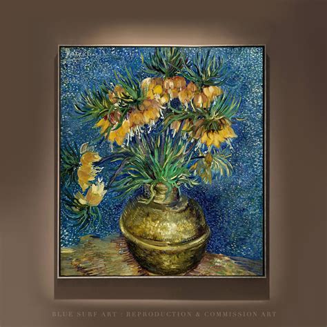 Vincent Van Gogh Imperial Fritillaries In A Copper Vase Painting