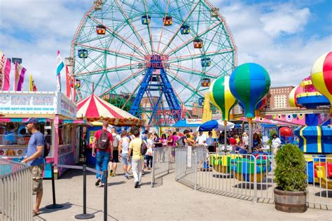 The Luna Park Amusement Park At Coney Island In New York Editorial