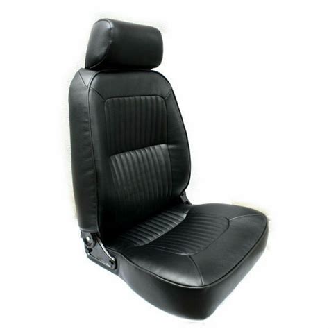 Classic Deluxe High Back Pu Leather Bucket Seats Car Reclinable For Holden Hq Hj Ebay