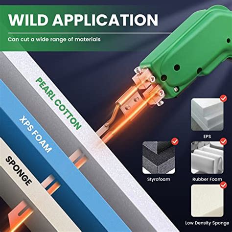 Huanyu Foam Cutter Hot Knife Electric Hot Knife Cutting Tool Styrofoam Cutter Straight Foam