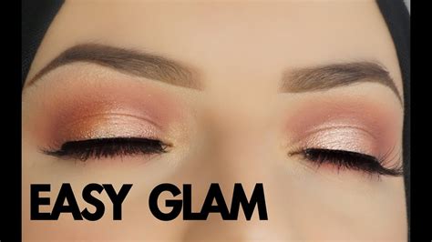 Easy Go To Daytime Glam Eye Makeup Tutorial Youtube