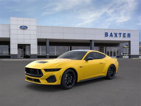 New Ford Mustang Fastback Gt Premium W Nite Pony Package Baxter Ford