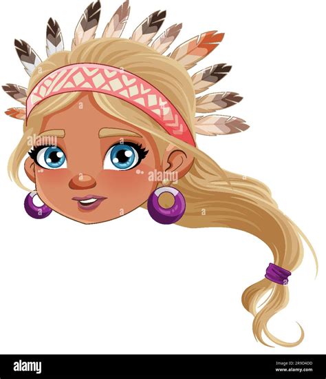 Native American Cartoon Clip Art