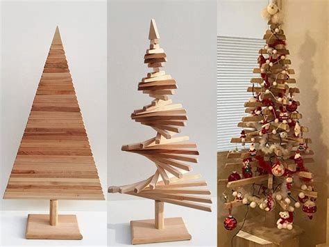 Sapin De Noël En Bois Déco Réutilisable Et Modulable Maxitendance