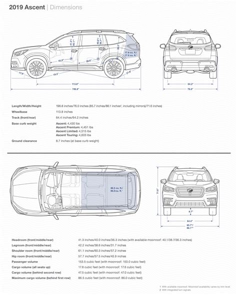 subaru ascent interior dimensions - rupert-gillich