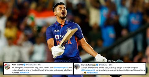 “high Quality Knock” Twitter Hails Shreyas Iyer As He Hits