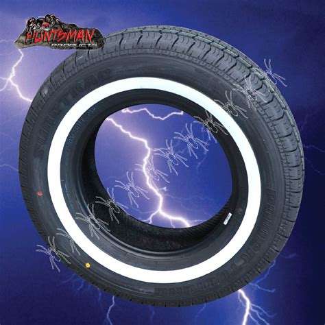 15 Whitewall 215 70 15 Suretrac Tyres 28mm White Line 21570r15 White
