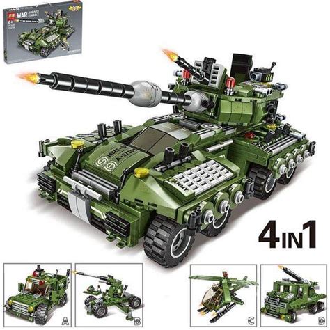 Купить 4в1! 3в1 военный конструктор військовий лего lego танк корабель ...