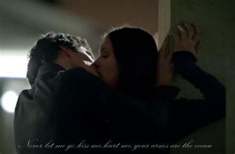 The Vampire Diaries Damon And Elena Kiss Season 4