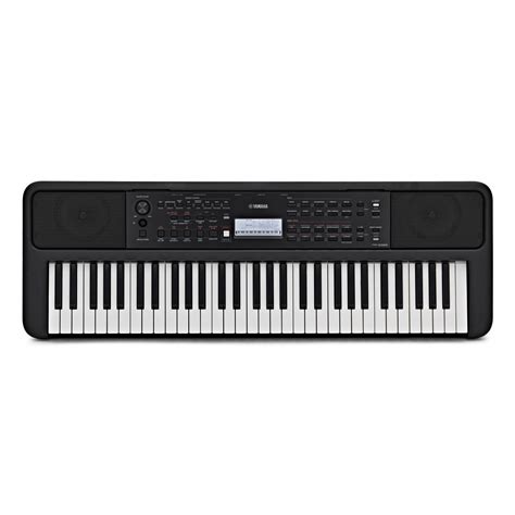 Yamaha PSR E383 Bærbar Keyboardpakke Svart Gear4music