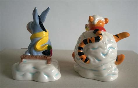 Disney Porcelana Figurki S L Pieprz Kubu Puchatek Tygrysek Osio Ek