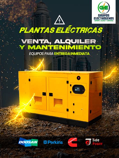 Landing Page Alquiler Plantas Electricas Venta Alquiler