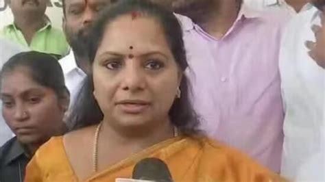 K Kavitha Skips Ed Summons Says Investigation ‘not Fair Latest News India Times Of Ahmedabad